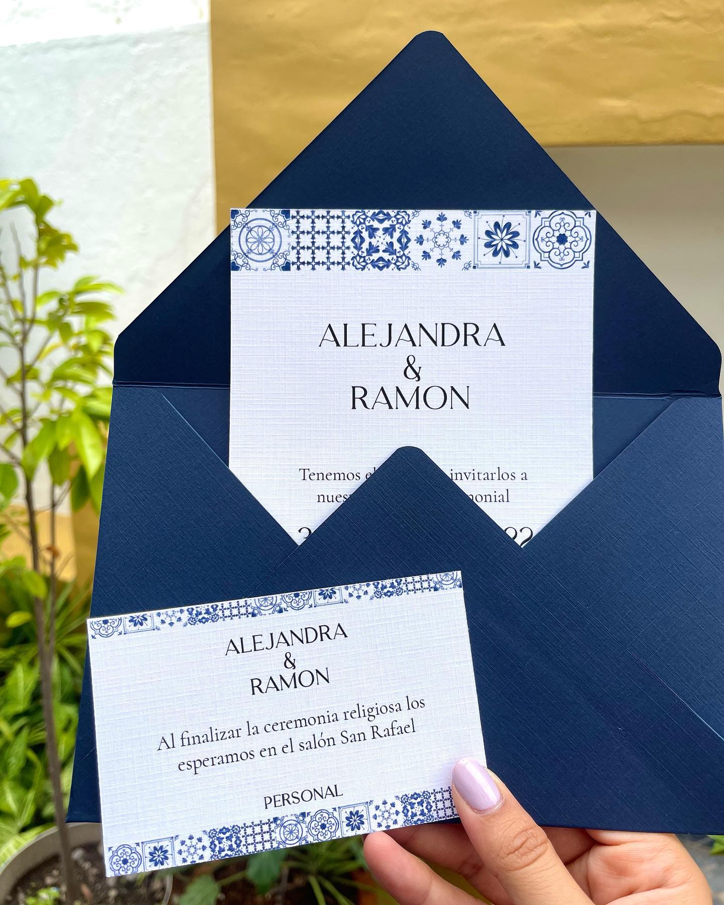 Branding para papelería de boda